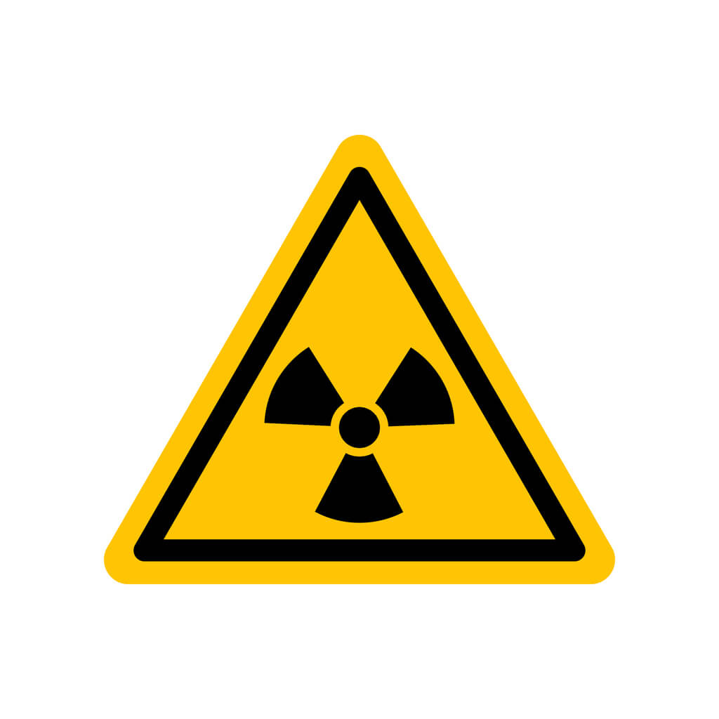 ionizing radiation sign