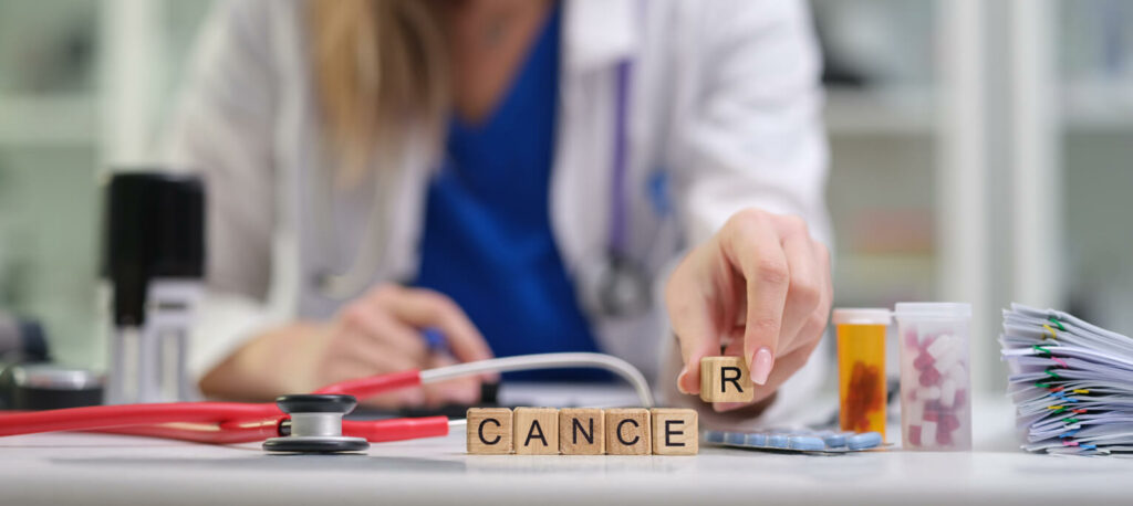 A Healthcare Professional Engaging in Discussion About Cancer Treatment Strategies and Approaches.