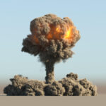 Nuclear explosion example.